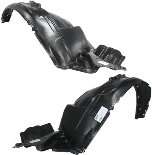 Set Of 2 Front Fender Liner Plastic Left Driver & Right Passenger Side Direct Replacement Compatible With 2002-2003 Subaru Impreza SU1249107 SU1248107 59110FE022 59110FE032