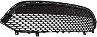 AUTOS PARTS PLUS Front Bumper Grille Textured With Fog Light Holes Direct Replacement Compatible With 2017-2020 Chrysler Pacifica CH1036158 68243498AA