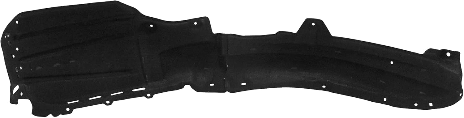 Front Fender Liner Rear Section Right Passenger Side Direct Replacement Compatible with 2018-2019 Lexus NX300 / NX300h LX1249139 5387578020