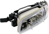 Set Of 2 Front Head Light Assembly Halogen Left Driver & Right Passenger Side Direct Replacement Compatible With 1997-2003 Pontiac Grand Prix GM2502170 GM2503170 19149891 19149893
