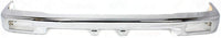 Front Bumper Chrome Steel + Lower Valance Primed Direct Replacement Compatible With 1992-1995 Toyota Pickup 2WD TO1002102 TO1095104 5210135070 5391135010