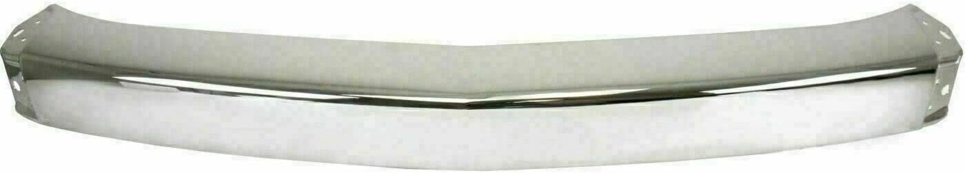 AUTOS PARTS PLUS Front Bumper Chrome Steel + Lower Valance Air Deflector + Extension Textured Direct Replacement Compatible With Chevrolet Silverado 1500 2007-2013 GM1092191 GM1002830 GM1092192