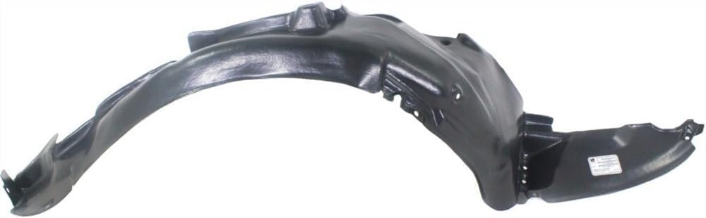 Front Fender Liner Right Passenger Side Direct Replacement Compatible With 2000-2001 Hyundai Tiburon HY1249111 8681227500