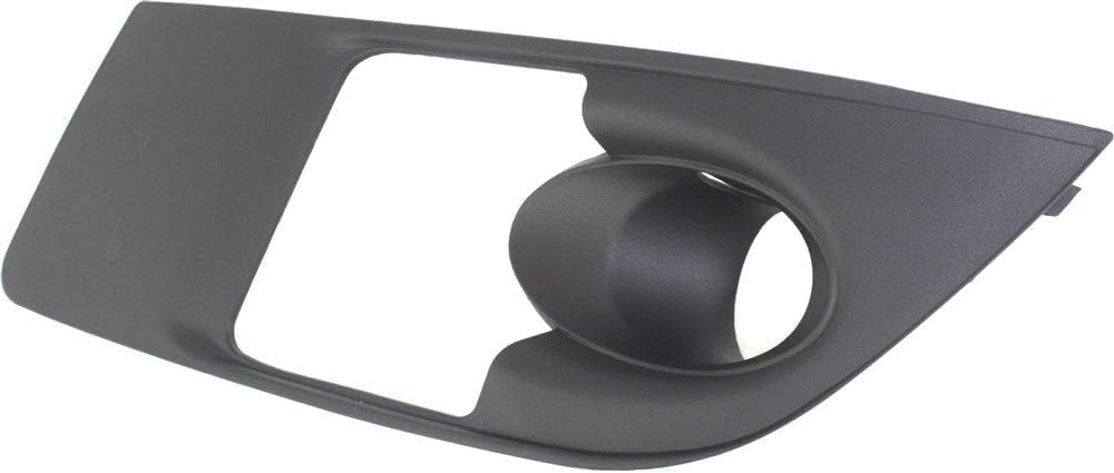 Set Of 2 Front Fog Light Molding Primed Left Driver & Right Passenger Side Direct Replacement Compatible With 2007-2010 Saturn Outlook GM1039107 GM1038107 15947966 15947965