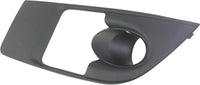 Set Of 2 Front Fog Light Molding Primed Left Driver & Right Passenger Side Direct Replacement Compatible With 2007-2010 Saturn Outlook GM1039107 GM1038107 15947966 15947965