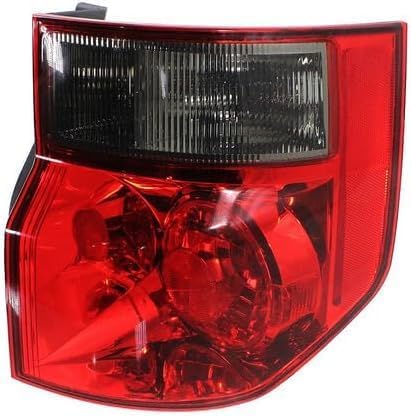 Set Of 2 Tail Light Lens And Housing Plastic Left Driver & Right Passenger Side Direct Replacement Compatible With 2003-2008 Honda Element HO2819125 HO2818125 33551SCVA01