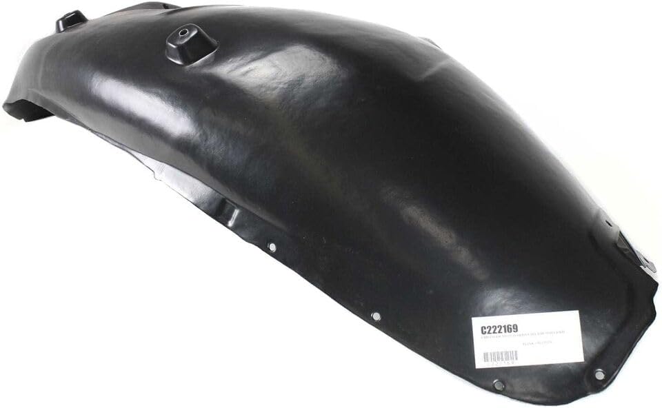 Front Fender Liner Right Passenger Side Direct Replacement Compatible With 2005-2010 Chrysler 300 / Dodge Charger CH1251128 5065502AD