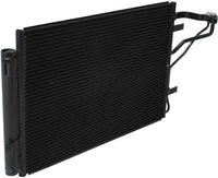 Front A/C Condenser Aluminum Core Direct Replacement Compatible With 2010-2011 Kia Forte KI3030125 976061M101