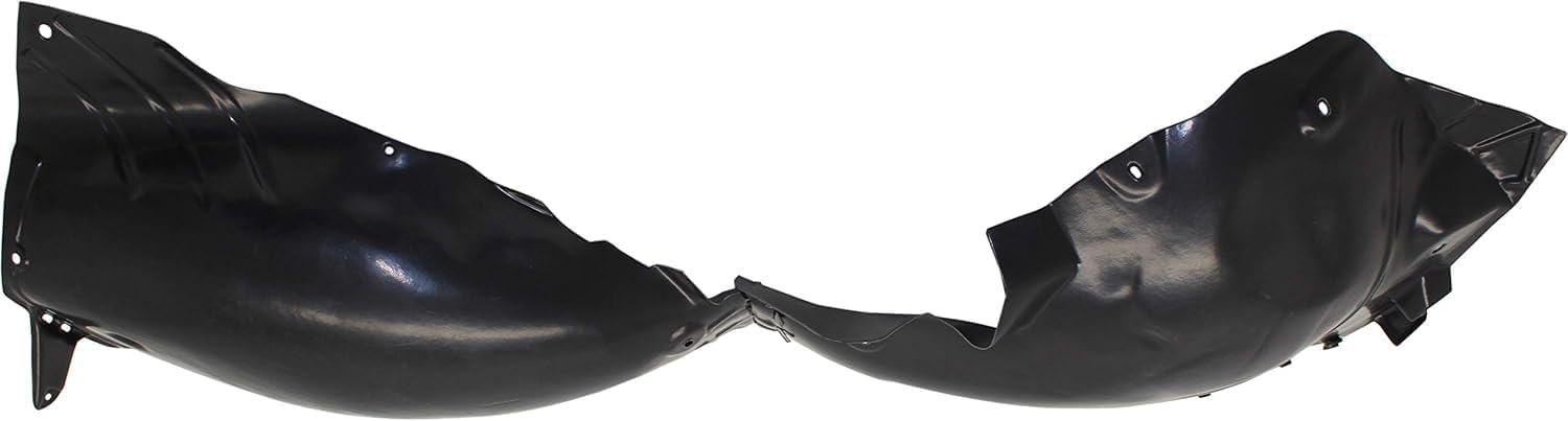 Set Of 2 Front Fender Liner Left Driver & Right Passenger Side Direct Replacement Compatible With 2011-2017 Buick Regal GM1249283 GM1248283 23191944 22970859