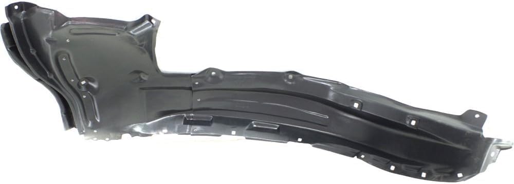 Front Fender Liner Rear Section Right Passenger Side Direct Replacement Compatible With 2010-2022 Toyota Sequoia TO1249188 538070C011