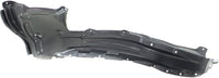 Front Fender Liner Rear Section Right Passenger Side Direct Replacement Compatible With 2010-2022 Toyota Sequoia TO1249188 538070C011