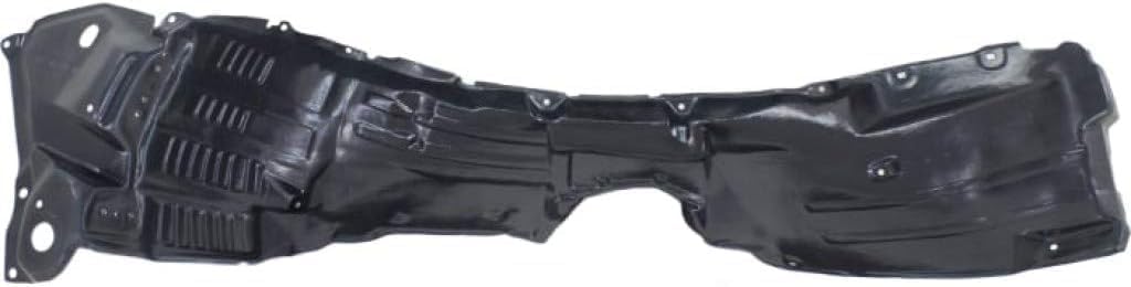 Front Fender Liner Left Driver Side Direct Replacement Compatible With 2014-2019 Toyota Highlander TO1248194 538060E150