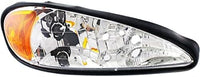 Set Of 2 Front Headlight Assembly Right Passenger & Left Driver Side Direct Replacement Compatible With 1999-2005 Pontiac Grand Am GM2502196 GM2503196 22672207 22672208