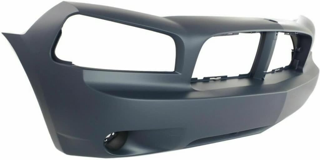 Front Bumper Cover Primed Direct Replacement Compatible With 2006-2010 Dodge Charger CH1000461 4806179AE