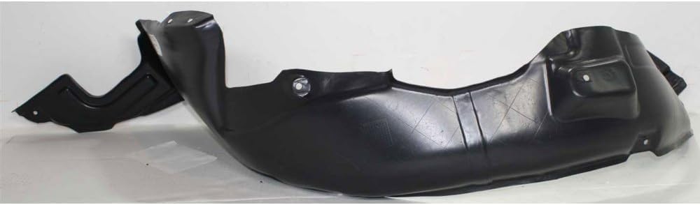Front Fender Liner Left Driver Side Direct Replacement Compatible With 2007-2010 Hyundai Elantra HY1250112 868112H010