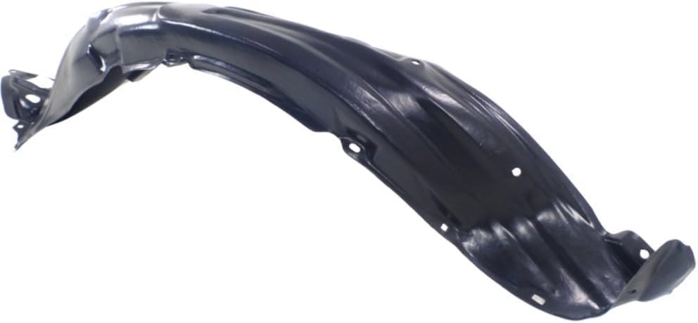 Front Fender Liner Left Driver Side Direct Replacement Compatible With 2007-2011 Toyota Yaris TO1250119 5387652141