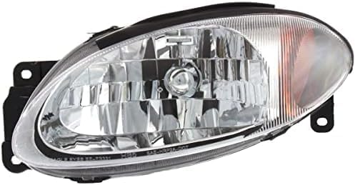 Set Of 2 Front Headlight Assembly Right Passenger & Left Driver Side Direct Replacement Compatible With 1998-2003 Ford Escort FO2502172 FO2503172 XS4Z13008DA XS4Z13008CA
