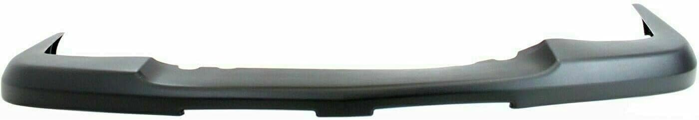 Front Bumper Chrome Steel + Upper Cover + Lower Valance Textured + Brackets Set Of 4 Direct Replacement Compatible With Chevrolet Silverado 1500 2003-2006 / Avalanche 2002-2006