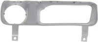 Set of 2 Front Bumper Sight Shield Fog Light Trim Bezel Left & Right Side Direct Replacement Compatible With 1994-2001 Dodge Ram 1500/1994-2002 2500 3500 CH1039107 CH1038107