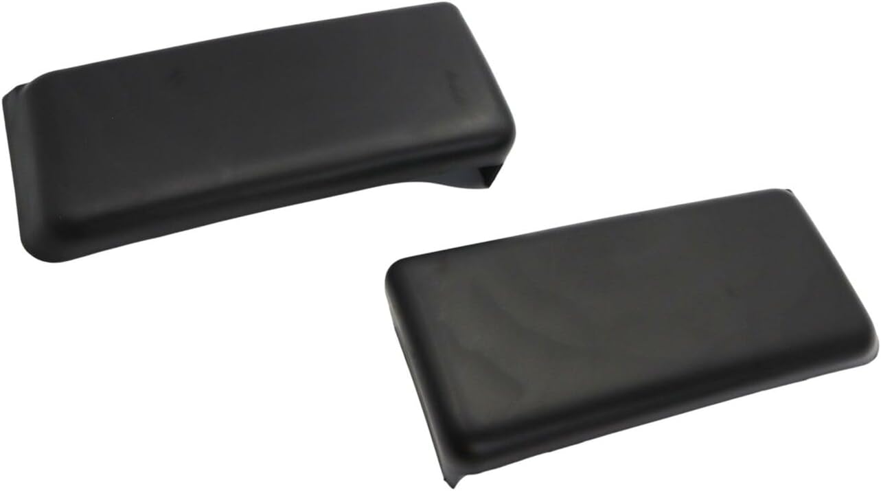Set of 2 Front Bumper Molding Textured Left Driver & Right Passenger Side Direct Replacement Compatible With 2009-2014 Ford F-150 FO1053100 9L3Z17E810B