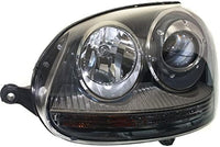 Set Of 2 Front Head Light Right Passenger & Left Driver Side Direct Replacement Compatible With 2005-2010 Volkswagen Jetta / 2006-2009 Rabbit VW2503133 VW2502133 1K6941040B