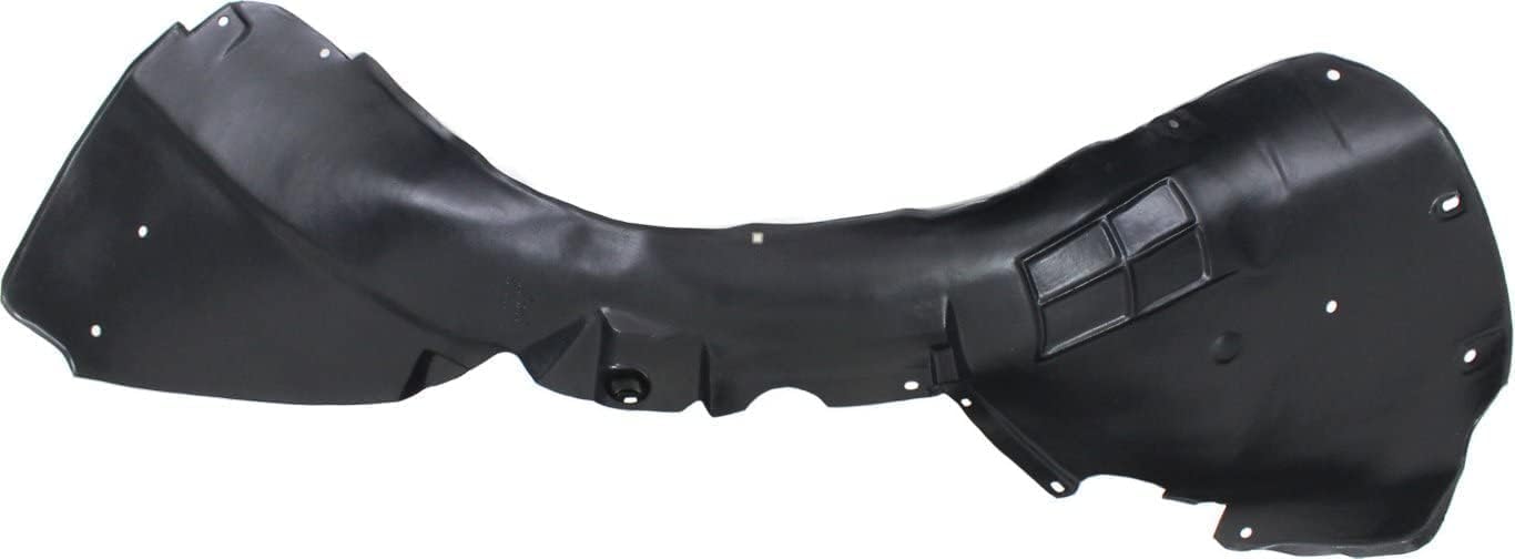 Front Fender Liner Right Passenger Side Direct Replacement Compatible With 2005-2008 Audi A4 / S4 AU1251100 8E0821172E