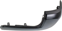 Rear Bumper End Cap Painted Black Right Passenger Side Direct Replacement Compatible With 2016-2023 Toyota Tacoma TO1105133 5215504010