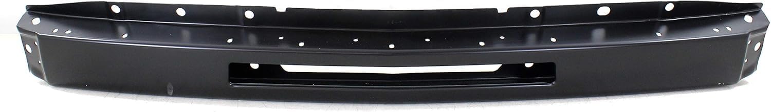 Front Bumper Primed + Lower Valance Air Deflector Textured + End Caps Left & Right Side Direct Replacement Compatible With 2009-2013 Chevrolet Silverado 1500 GM1002836 GM1092192