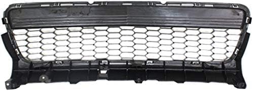 Front Bumper Grille Primed Plastic Direct Replacement Compatible With 2007-2009 Mazda 3 MA1036106 BS4N501T0C