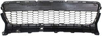 Front Bumper Grille Primed Plastic Direct Replacement Compatible With 2007-2009 Mazda 3 MA1036106 BS4N501T0C
