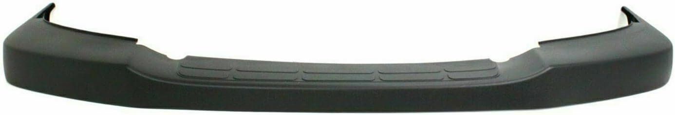 Front Bumper Face Bar Primed Steel + Upper Cover Textured Direct Replacement Compatible With 2003-2017 Chevrolet Express/GMC Savana Van GM1000693 GM1002425 22872781 22890548