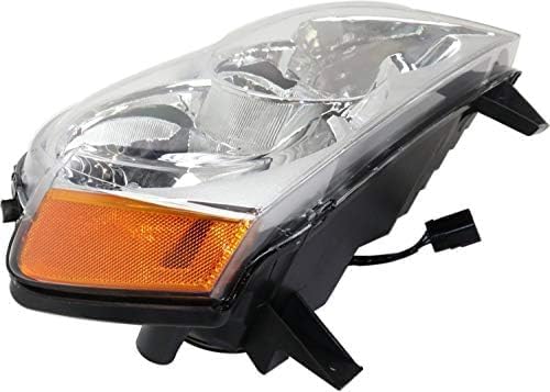 Set Of 2 Front Head Light Assembly Left Driver & Right Passenger Side Direct Replacement Compatible With 2005-2007 Jeep Grand Cherokee CH2502160 CH2503160 55156351AK 55156350AK