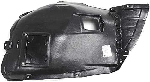 Set Of 2 Front Fender Liner Front-Section Right Passenger & Left Driver Side Direct Replacement Compatible With 2006-2012 BMW 3-Series 51717059379-PFM 51717059380-PFM