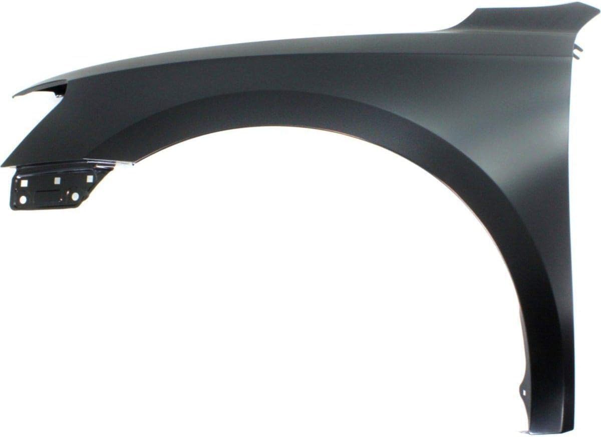Front Fender Primed Steel Left Driver Side Direct Replacement Compatible With 2012-2015 Volkswagen Passat VW1240145 561821021