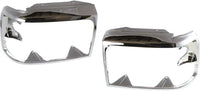 Front Bumper + Molding + Grille + Header Panel + Lower Valance + Bracket + Headlight Kit Left & Right Direct Replacement Compatible With 92-96 Ford F-150 Bronco / 92-97 F-250 F-350