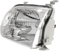Set Of 2 Front Head Light Assembly Plastic Left Driver & Right Passenger Side Direct Replacement Compatible With 2005-2006 Toyota Tundra / 2005-2007 Sequoia TO2502158 TO2503158