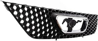 Front Grille Textured Shell And Insert Without Emblem Direct Replacement Compatible With 1999-2004 Ford Mustang FO1200357 XR3Z8200AA
