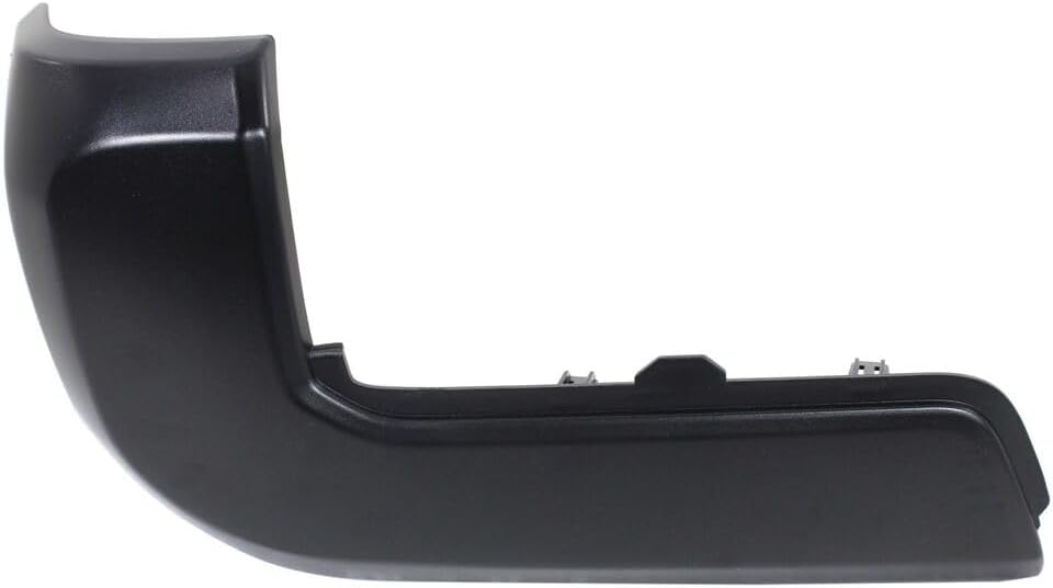 Rear Bumper End Cap Left Driver Side Without Park Assist Sensor Holes Direct Replacement Compatible With 2016-2023 Toyota Tacoma TO1104133 5215604010