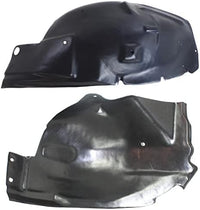 Set of 2 Front & Rear Section Fender Liner Right Passenger Side Direct Replacement Compatible With 2005-2009 Ford Mustang FO1251130 FO1251128 5R3Z16102BA 5R3Z16102AB