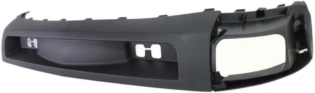 Front Bumper Lower Valance Air Deflector Textured Black Direct Replacement Compatible With Chevrolet Silverado 2500 HD 3500 HD 2007-2010 GM1092202 15915505