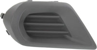 Front Fog Light Cover Textured Left Driver Side Direct Replacement Compatible With 2014-2016 Subaru Forester SU1038104 57731SG050