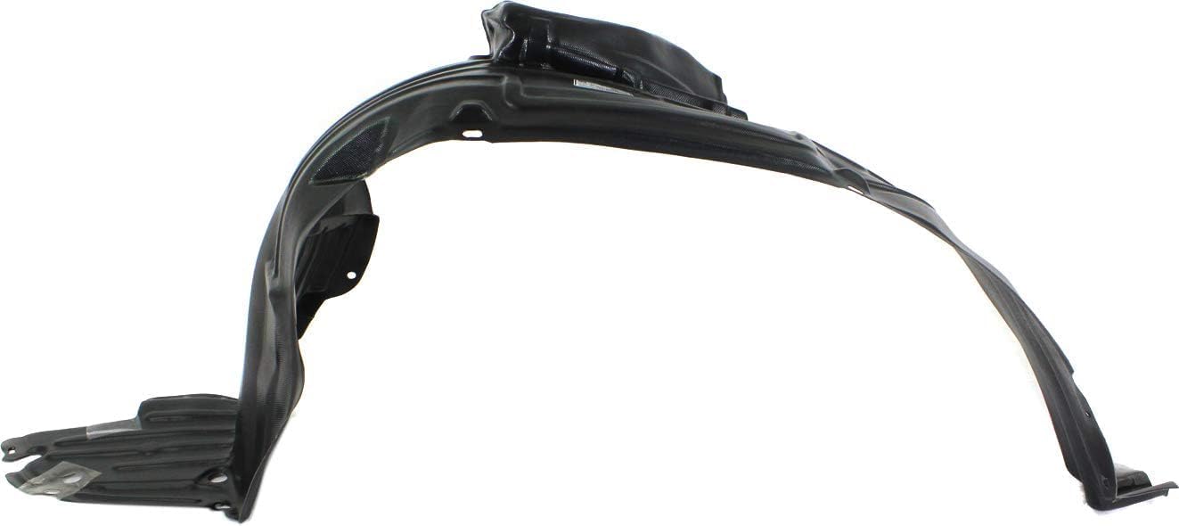 Front Fender Liner Left Driver Side Direct Replacement Compatible With 2004-2009 Nissan Quest NI1250117 63843CK000
