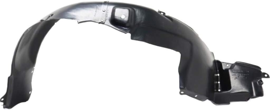 Front Fender Liner Left Driver Side Direct Replacement Compatible With 2005-2006 Hyundai Tiburon HY1250109 868112C500