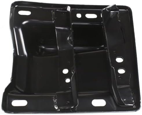 Front Bumper Chrome Steel + Lower Valance Air Deflector Textured + Brackets Left & Right Side Direct Replacement Compatible With 2002-2005 Dodge Ram 1500