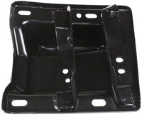 Front Bumper Chrome Steel + Lower Valance Air Deflector Textured + Brackets Left & Right Side Direct Replacement Compatible With 2002-2005 Dodge Ram 1500