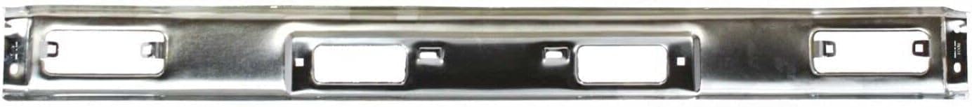 Front Bumper Chrome Steel Direct Replacement Compatible With 1984-1988 Toyota Pickup TO1002116 5211189139