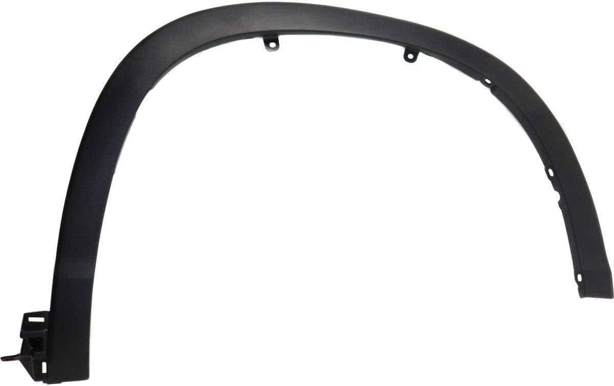 Front Wheel Arch Fender Trim Molding Primed Right Passenger Side Direct Replacement Compatible With 2014-2019 Toyota Highlander TO1291105 750850E010