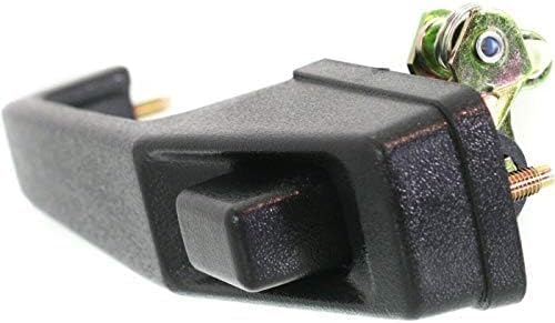 Set Of 2 Front Exterior Door Handle Textured Without Keyhole Right Passenger & Left Driver Side Direct Replacement Compatible With 1984-1996 Jeep Cherokee CH1311108 CH1310108 55024926