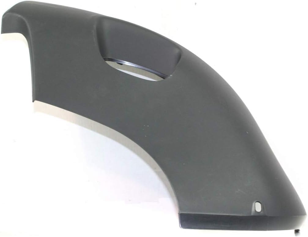 Set Of 2 Front Bumper End Cap With Fog Light Hole Primed Left Driver & Right Passenger Side Direct Replacement Compatible With 2003-2006 Volvo XC90 VO1017101 VO1016101 86483351