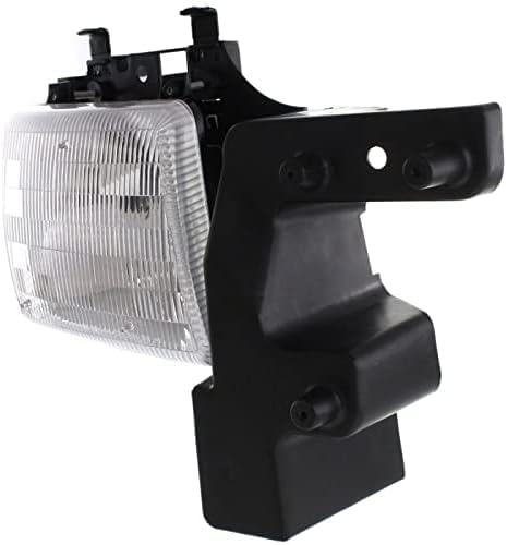 Set Of 2 Front Headlight Assembly Right Passenger & Left Driver Side Direct Replacement Compatible With 1998-2003 Dodge Ram Full Size Van CH2502118 CH2503118 55076525AC 55076524AC